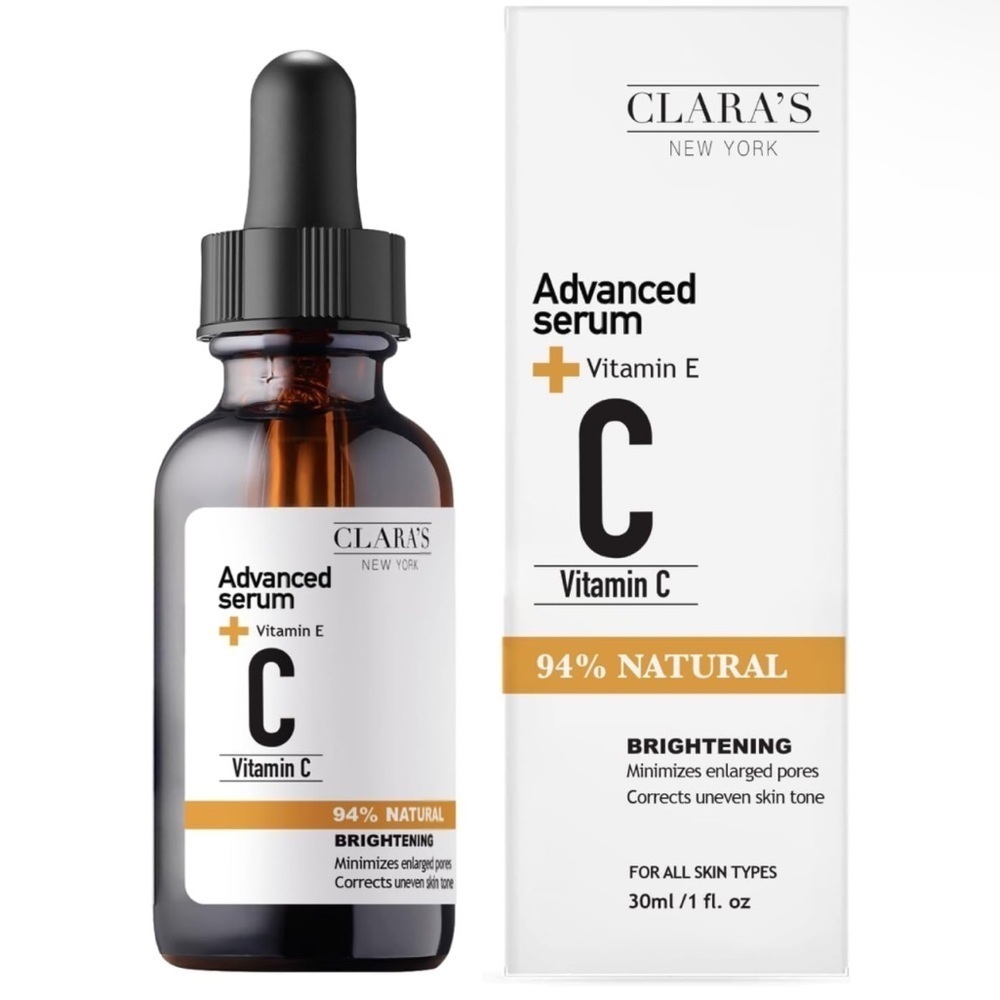 CLARA'S NEW YORK Powerful Vitamin C Brightening Facial Serum